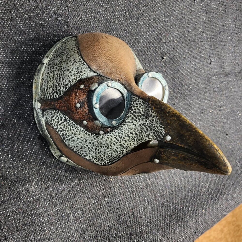 Adult Steampunk Plague Doctor Mask halloween costume